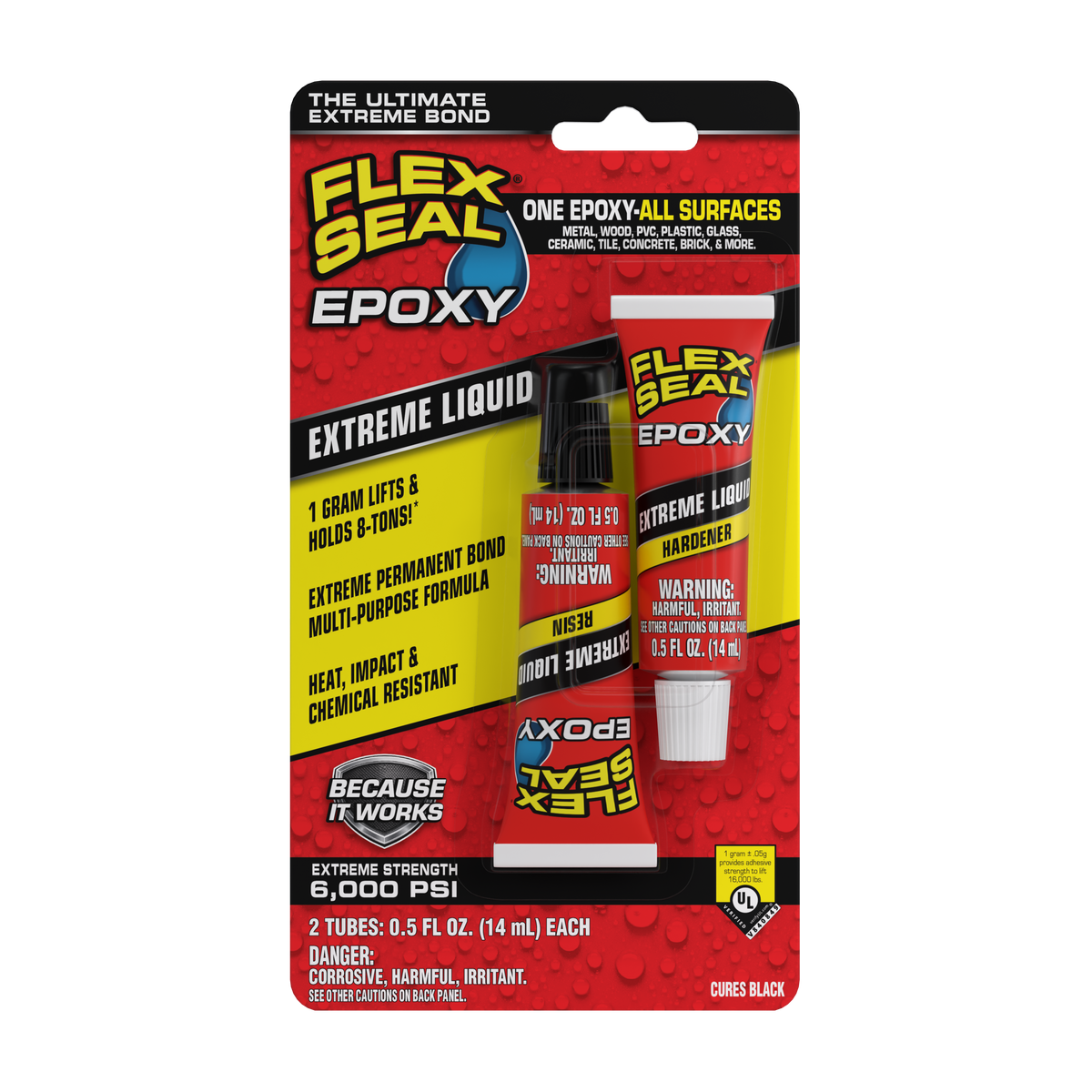 Flex Seal Epoxy Two-Tube Set