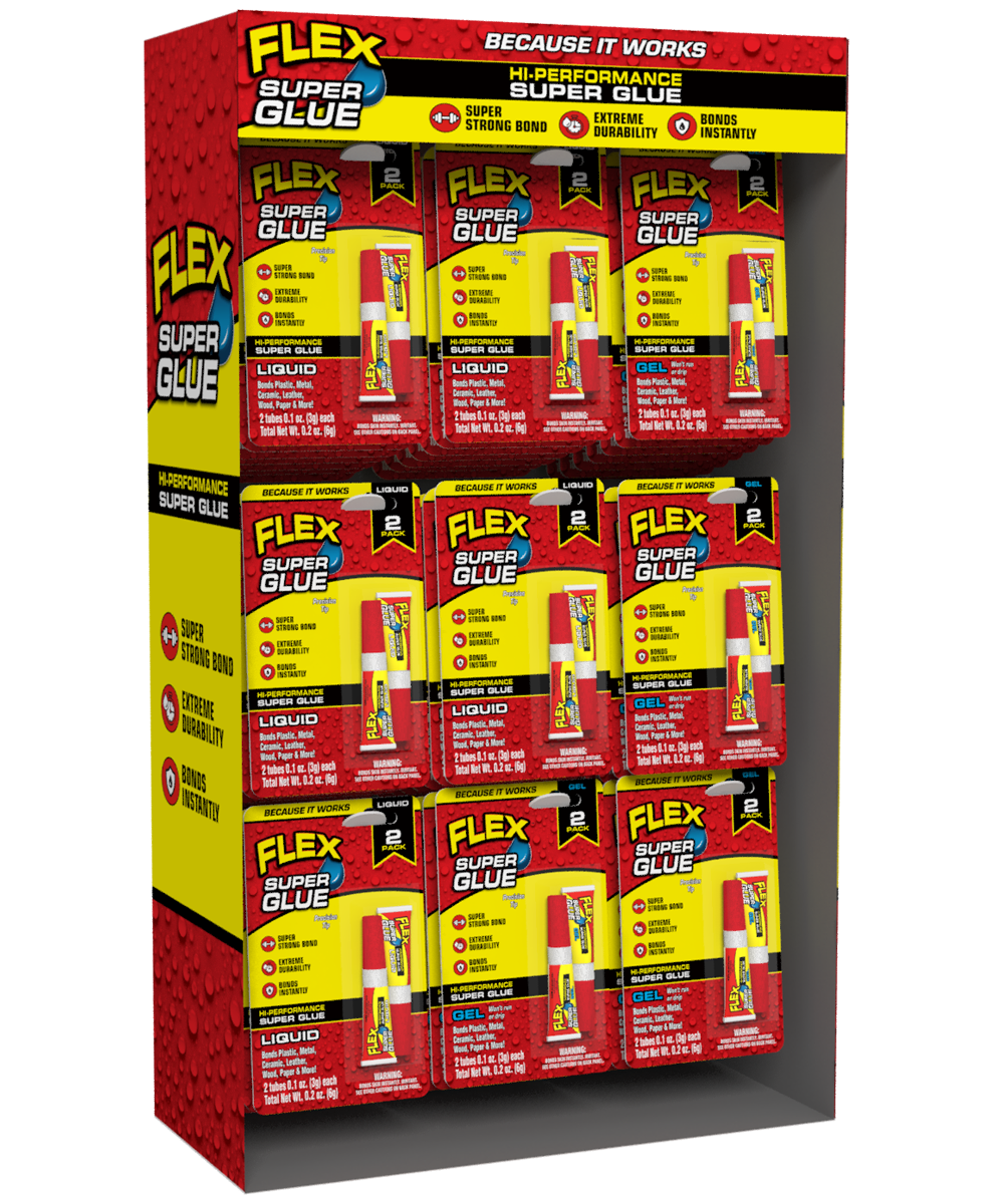 Flex Super Glue Side Kick (2×3g Tubes)