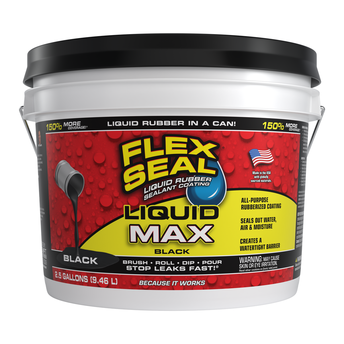 Flex Seal Liquid MAX 2.5 Gal